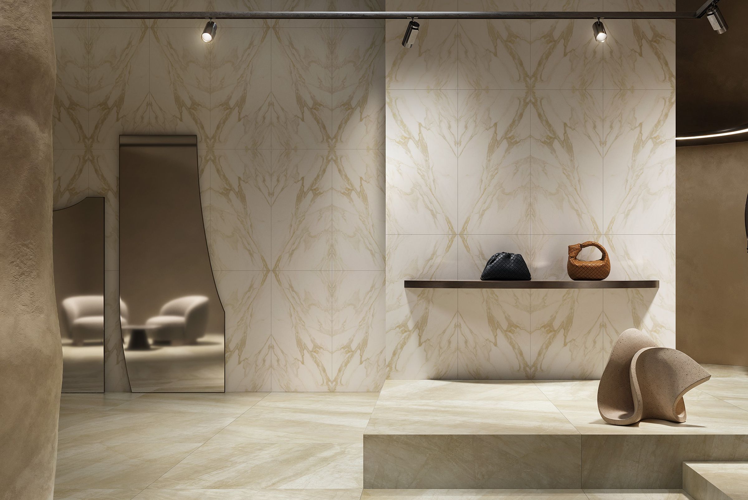 ​Bookmatch Tiles: A Statement of Modern Luxury