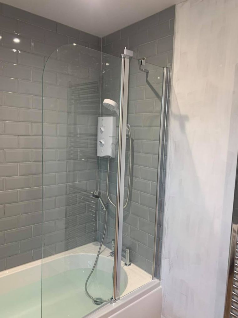 Small format in a bathroom