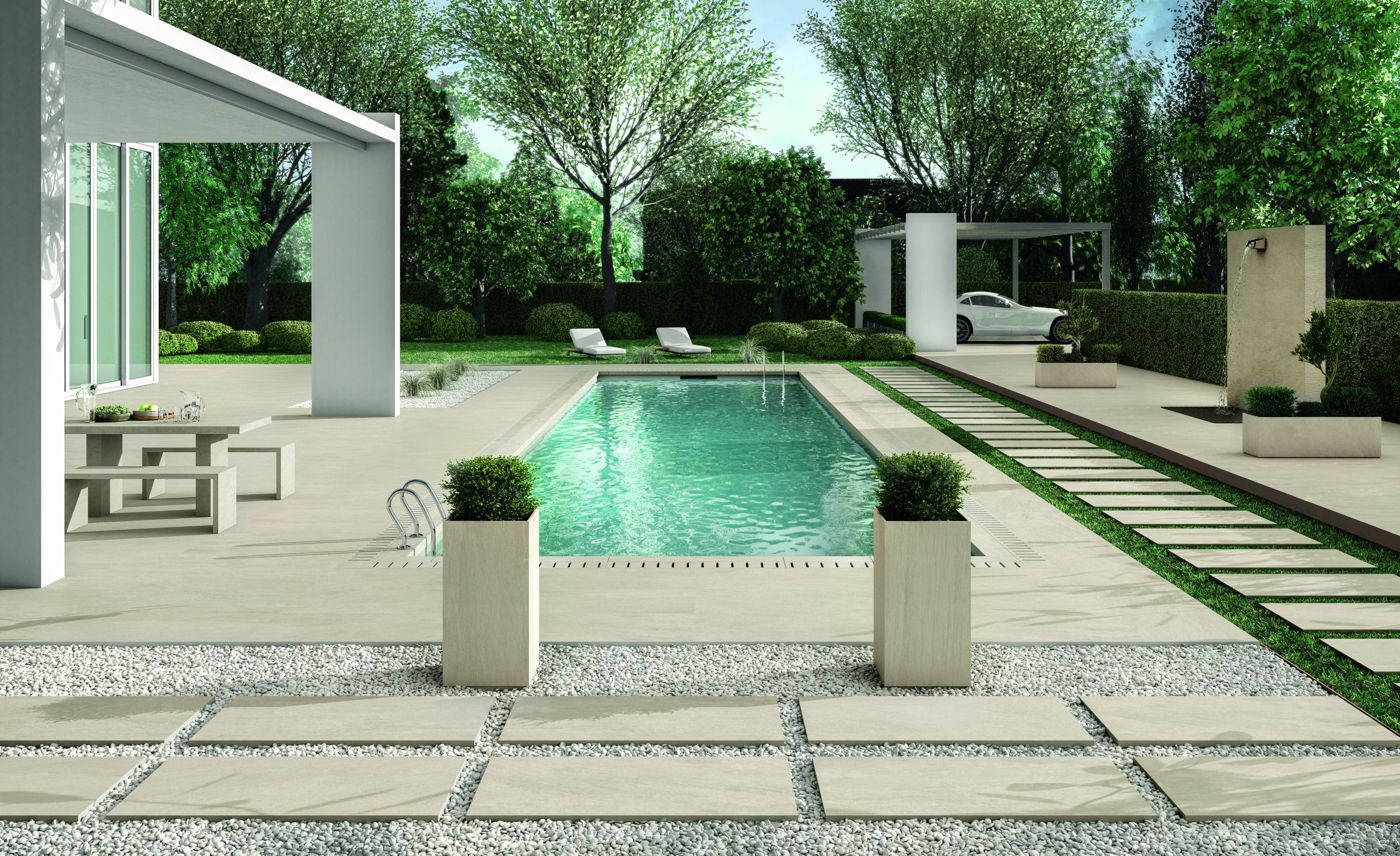 20mm Porcelain Outdoor Tiles