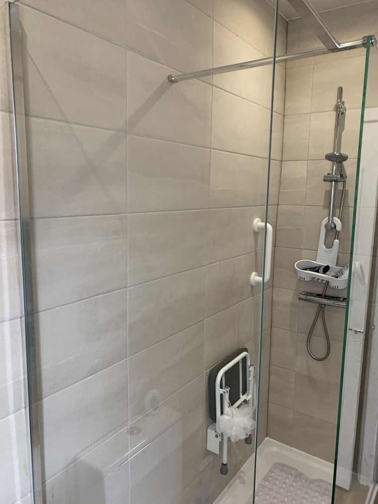 Creating a safe bathroom, St Helens